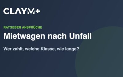 Mietwagen nach Unfall: Wer zahlt und was Sie beachten müssen